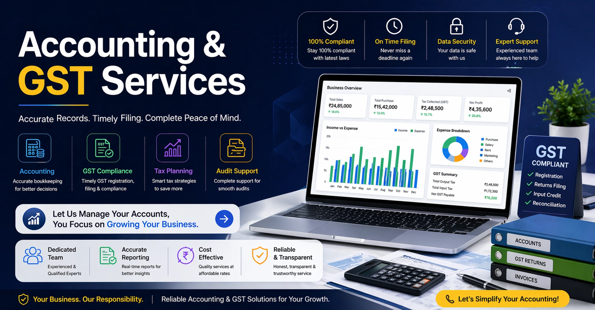 YuluWeb accounting banner